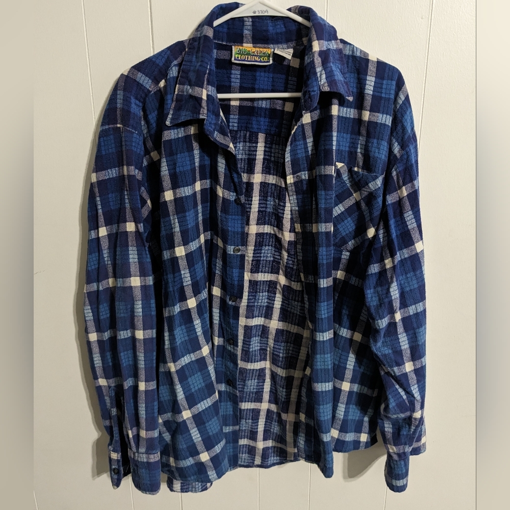 Vintage Big Creek Clothing Co flannel - size 2XL